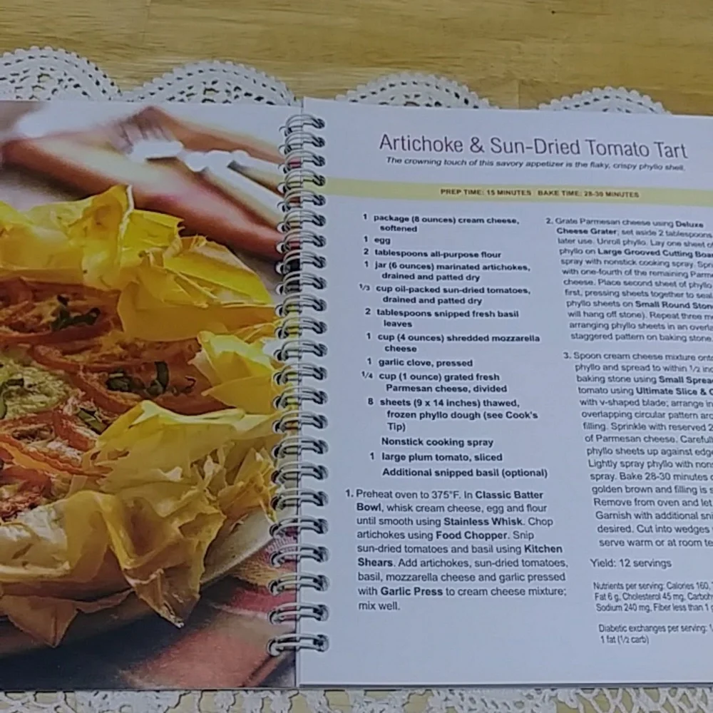 Pampered Chef Stoneware Inspirations Cookbook